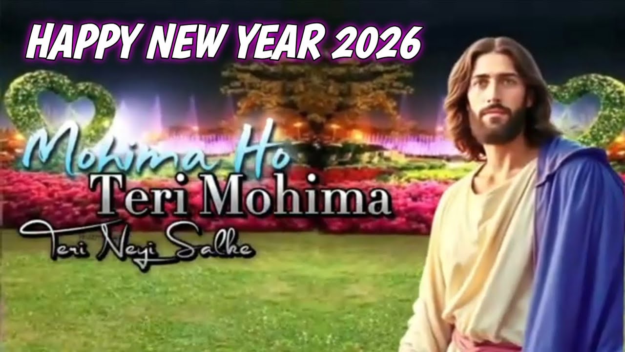 Happy New Year 2026 / Happy New Year Dhanyawad Yeshu / New Year Hindi Status / New Year Hindi Song