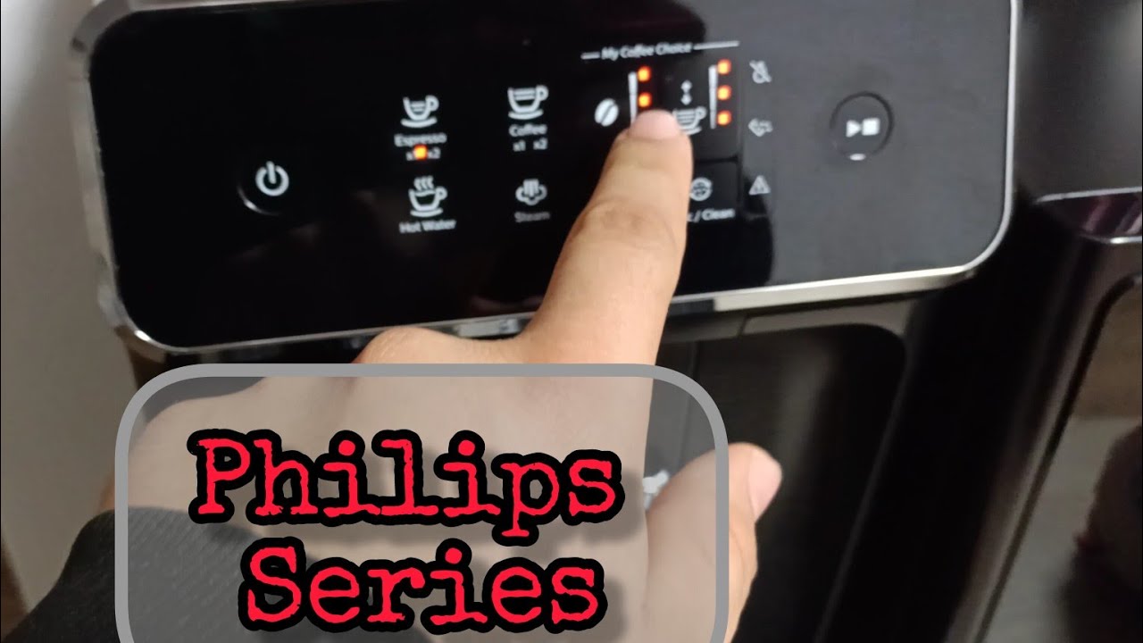 AUTOMAT CAFEA BOABE SI MACINATA PHILIPS  SERIES ( UTILIZARE)