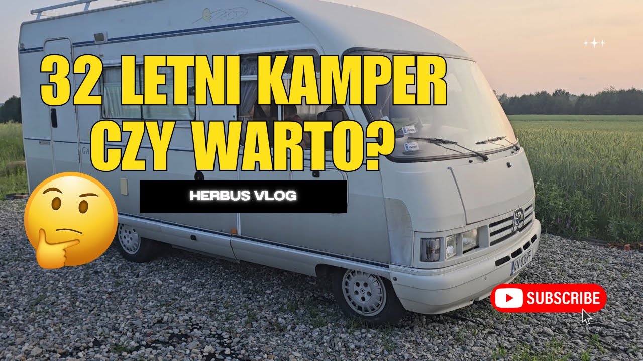 Kupiliśmy 32-letniego kampera! Błąd czy okazja życia? Pierwszy odcinek naszej przygody!