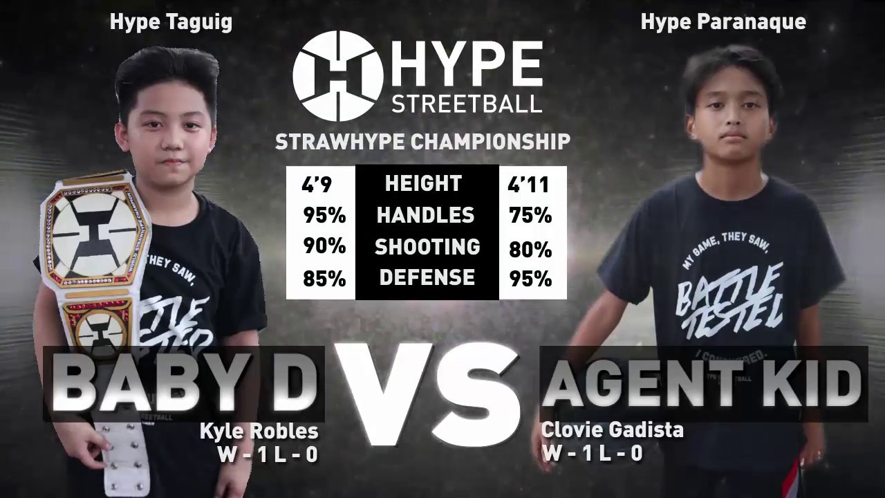 Hype Streetball - Baby D vs Agent Kid