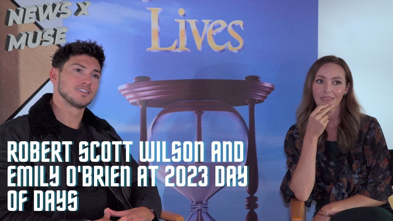 Robert Scott Wilson and Emily O'Brien at 2023 Day of Days