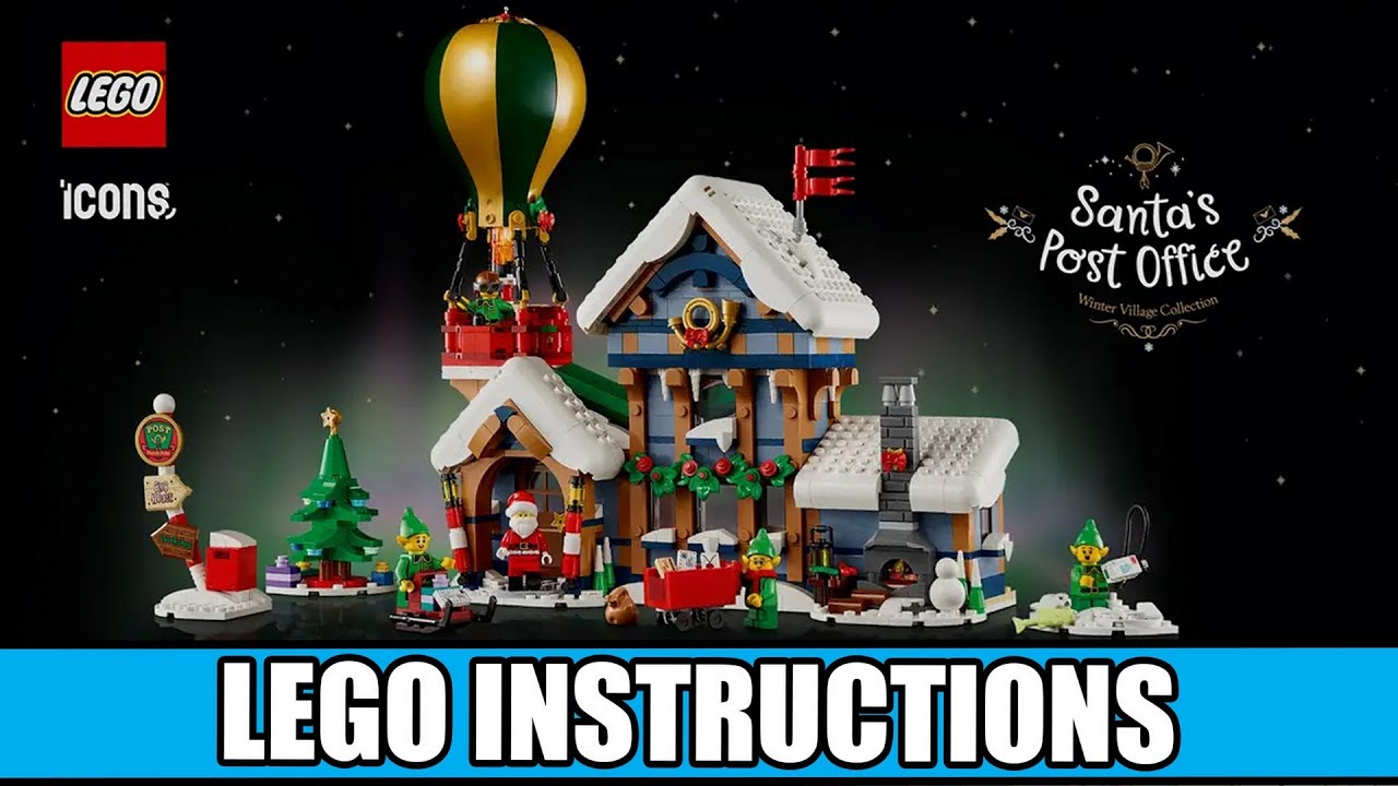 LEGO Instructions - Icons - 10339 - Santa's Post Office - Winter Village Collection