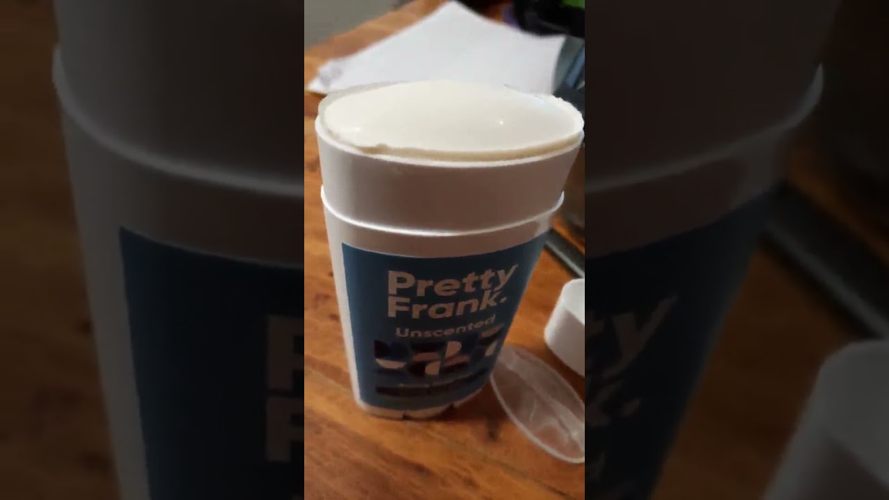 Pretty Frank Natural Deodorant Stick Review, Made with Coconut Oil