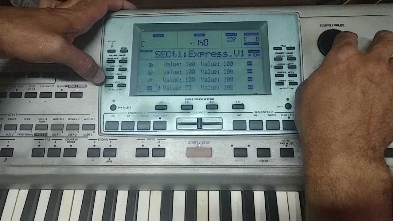 COMO EDITAR UM RITMO NO TECLADO KORG PA 50