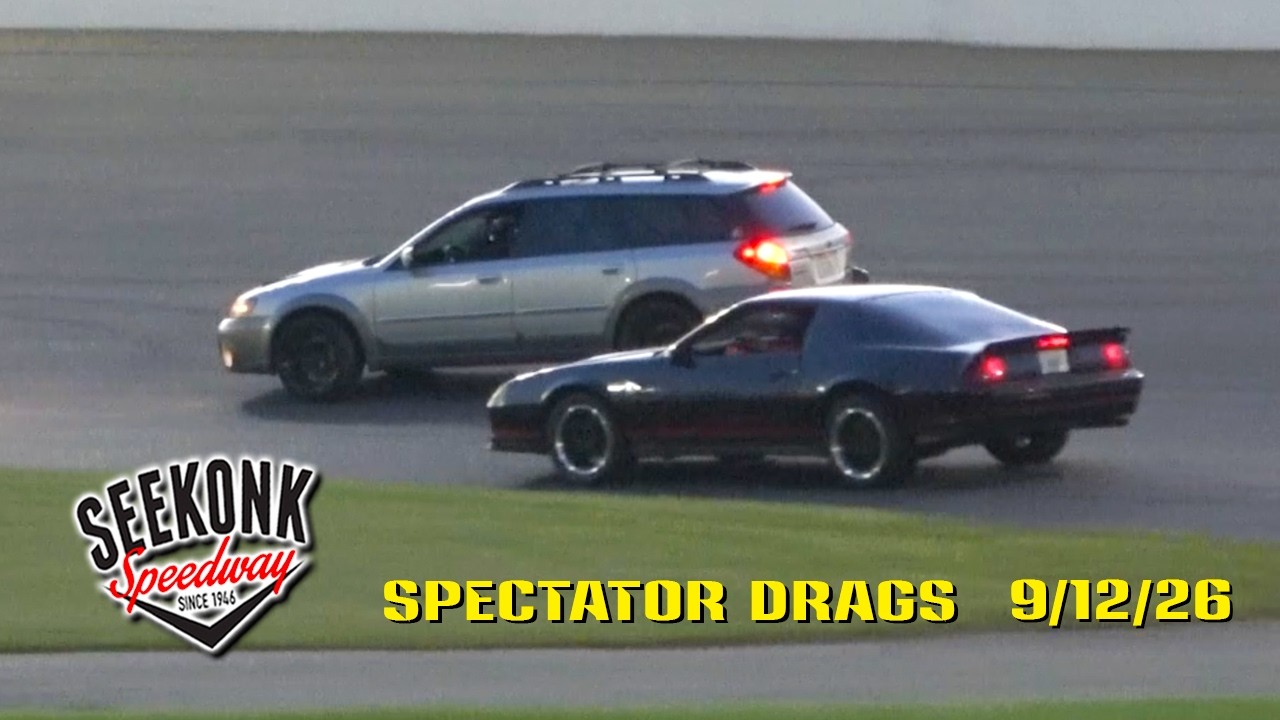 Spectator Drags 2026 на автодроме Seekonk Speedway 12.09.26