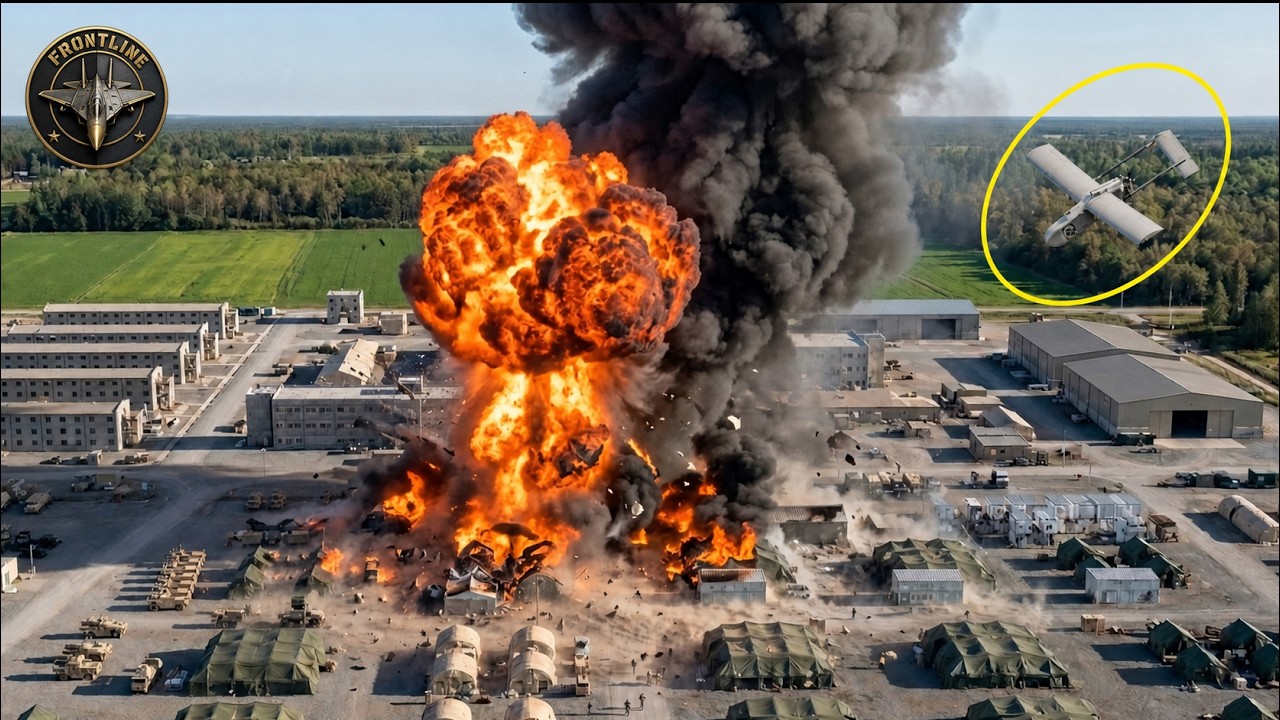 Breaking:Ukrainian Drones STRIKE Russia's Military Command Post In Donetsk &mdash; Then THIS Happened...