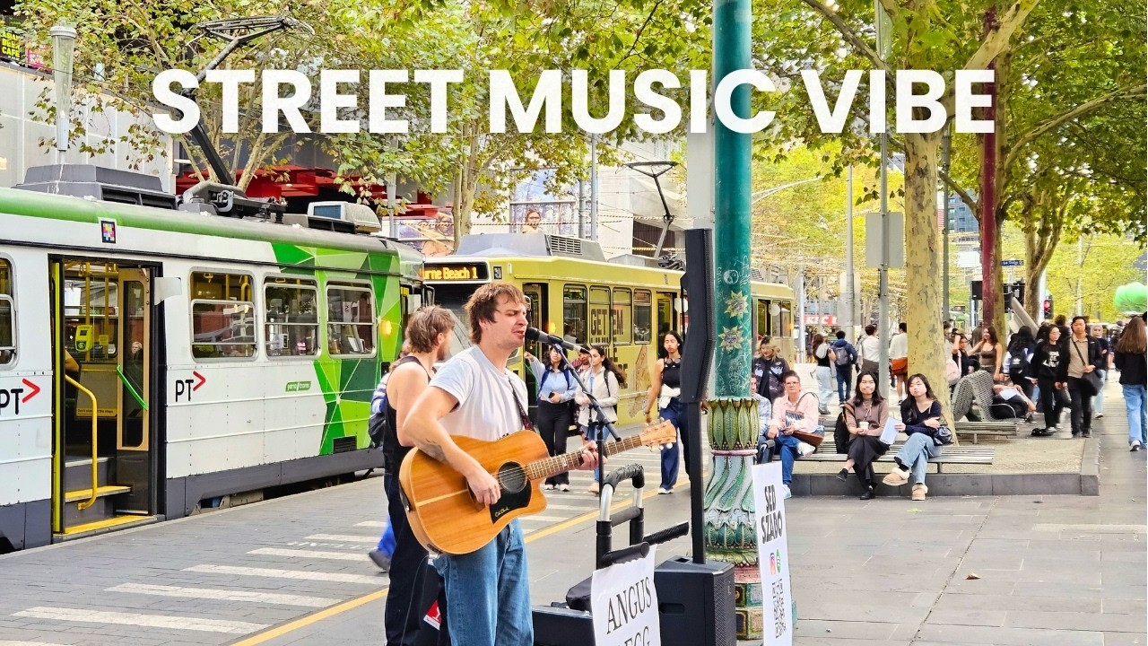 Melbourne Street Music Showcase | Talented Buskers & Real City Vibes 4K