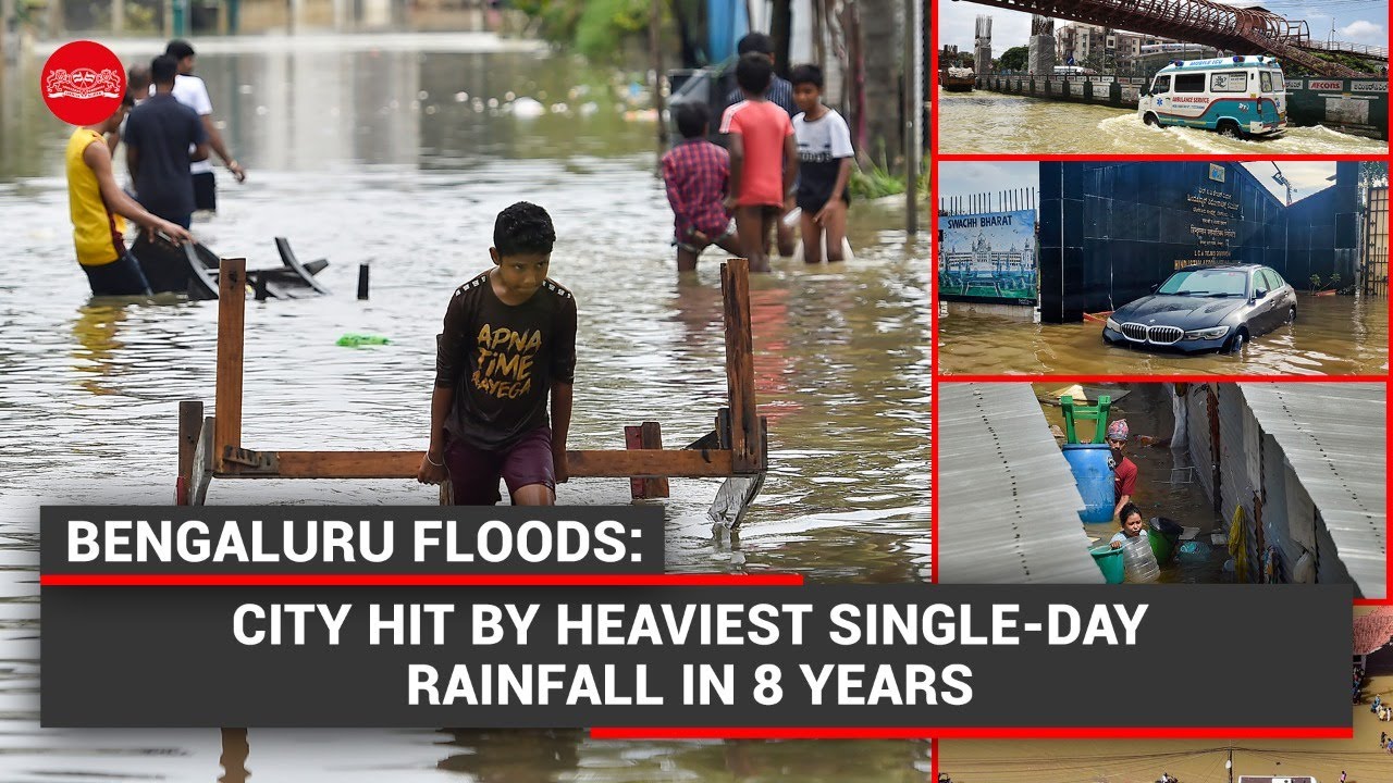 Bengaluru floods: City hit by heaviest single-day rainfall in eight years