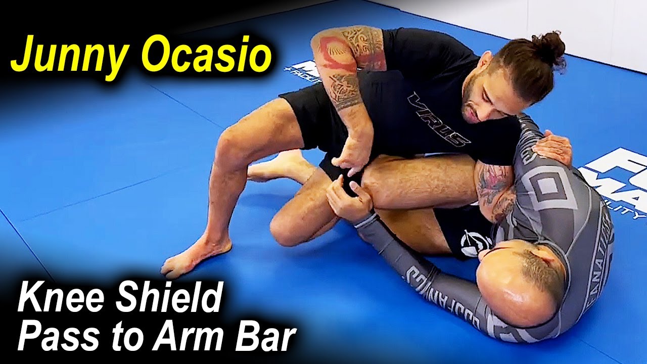 Knee Shield Pass No Gi Direct To The Armbar by Junny Ocasio