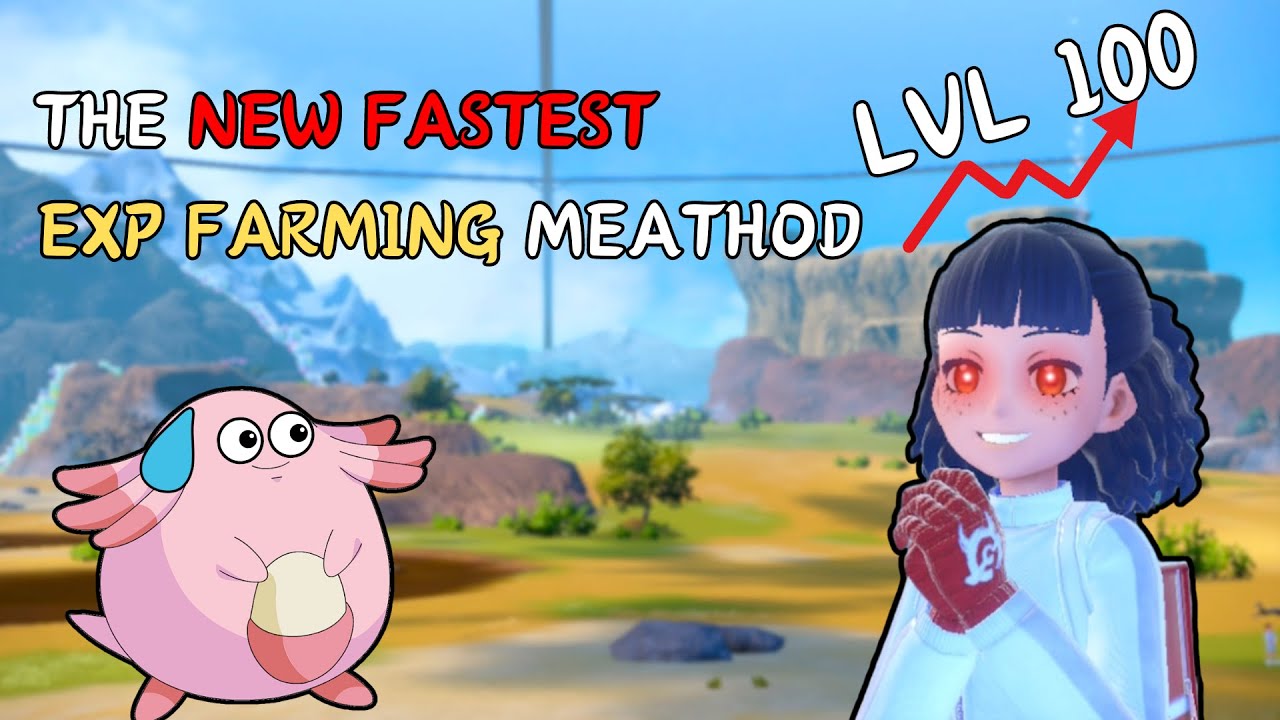 THIS is the FASTEST EXP Method in Pokémon Scarlet and Violet!