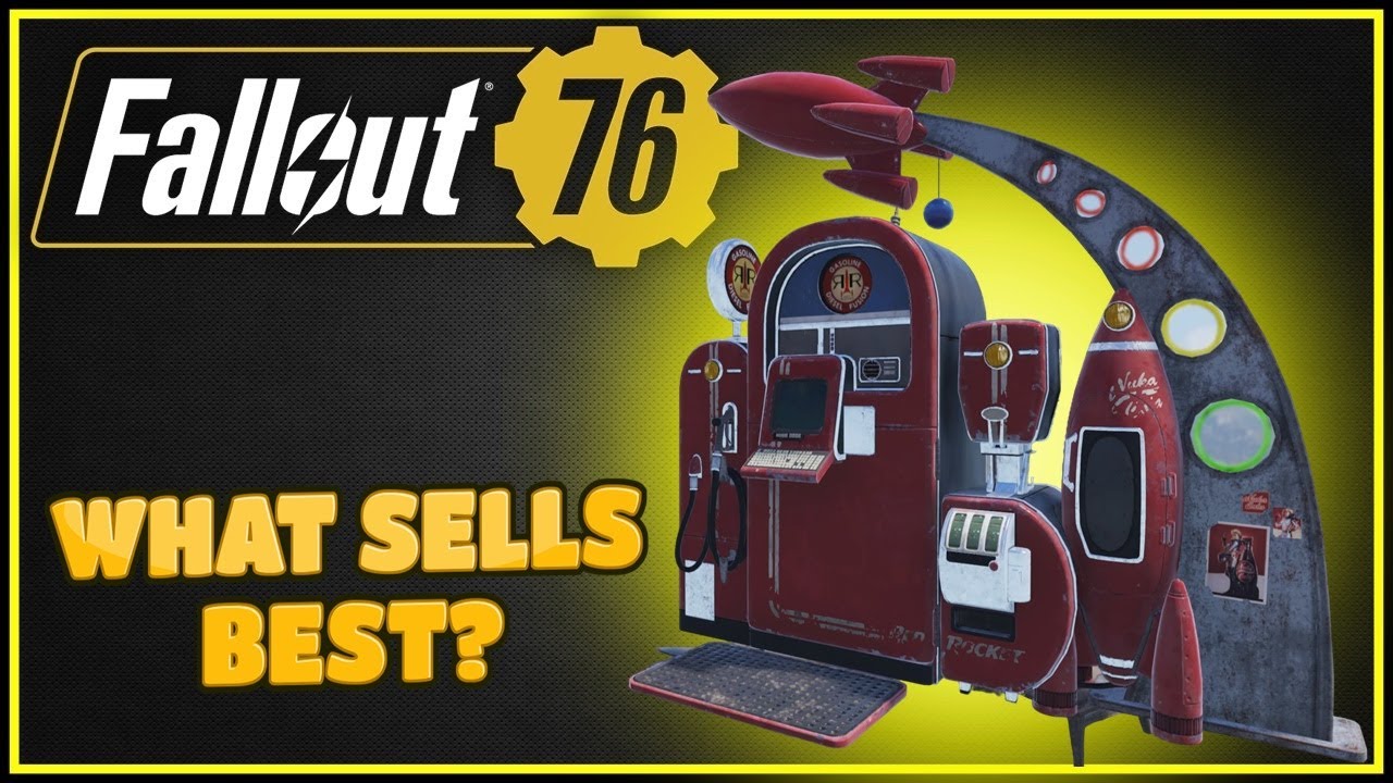Best Items To Sell In Your Vendor In 2024 - Fallout 76