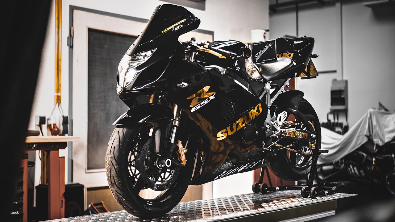 Starlane IONIC Quickshifter Montage Suzuki GSX-R 600 K4 || KLNDR.de