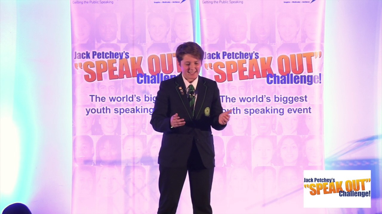 Alex Jones, Runner-Up, Jack Petchey&rsquo;s &ldquo;Speak Out&rdquo; Challenge! Havering Regional Final 2016-17