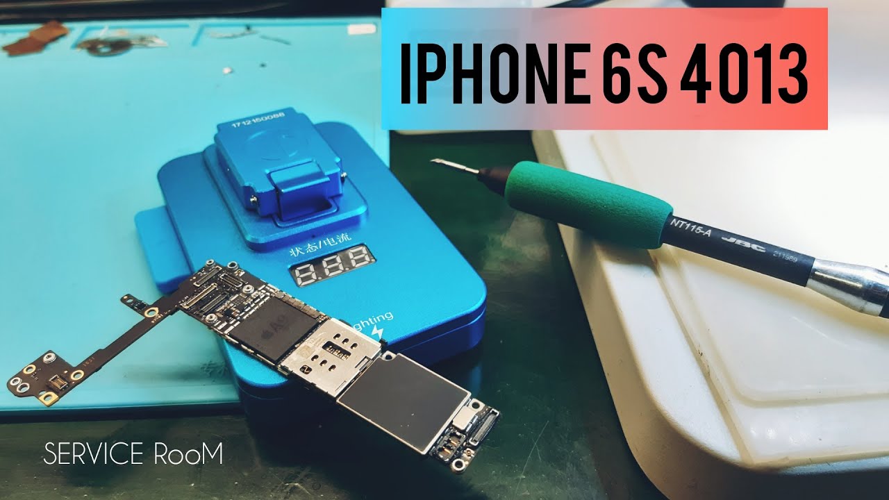 iPhone 6s  ошибка 4013/ error 4013
