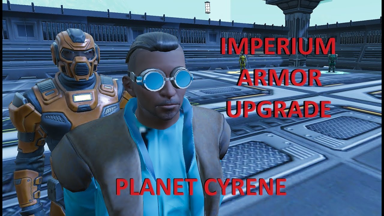 IMPERIUM ARMOR UPGRADE - LEVEL 10 MINING AMP - MINER'S PARADISE - PLANET CYRENE - ENTROPIA UNIVERSE