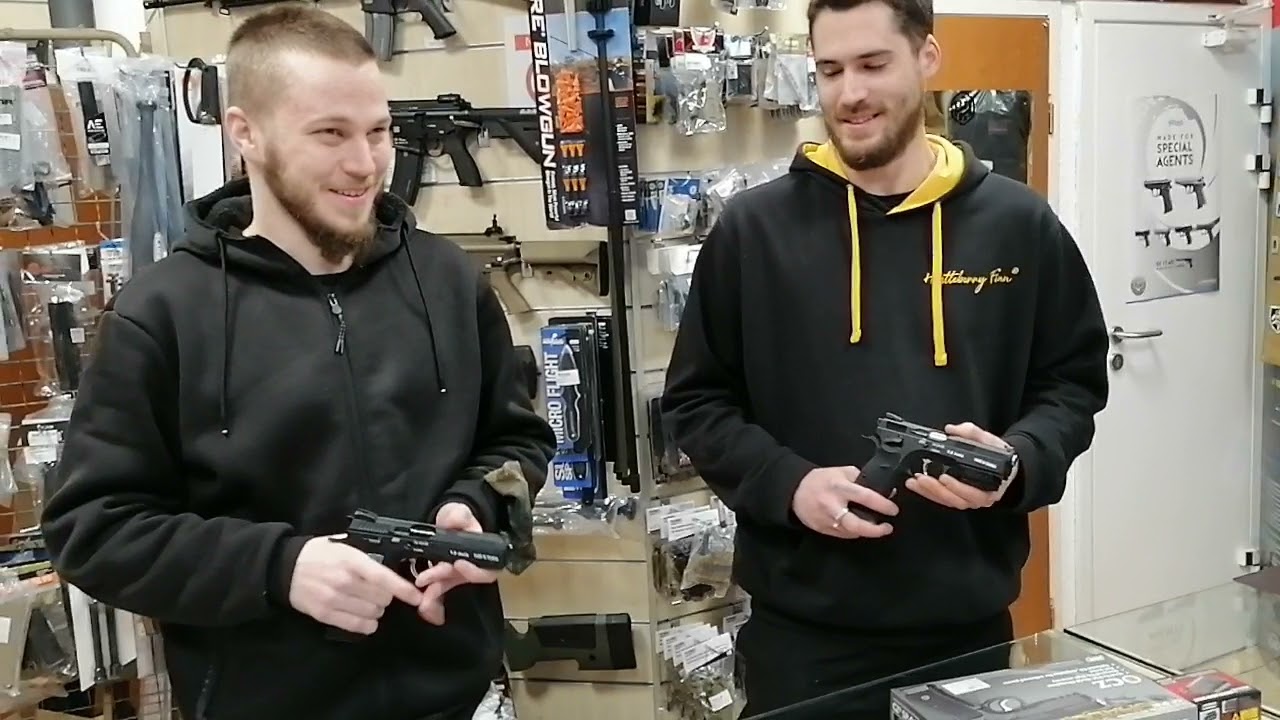 Hristo airsoft Vlog: CZ airsoft Shadow 2 CO2 i CZ SP-01 Shadow zeleni plin (21.12.2021)
