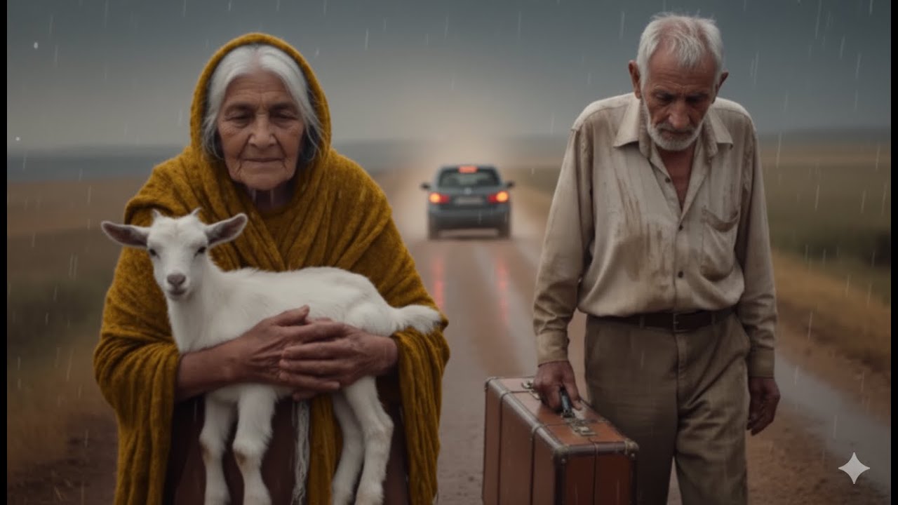 😢 FILHOS ABANDONAM OS PAIS COM UMA CABRITA… MAS O QUE ESTAVA NA MALA MUDOU TUDO!