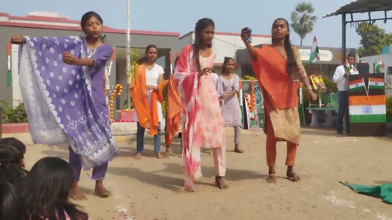 ફિર ભી દિલ હે હિન્દુસ્તાની  માંકણી ગ્રુપ પ્રાથમિક શાળાના બાળકોની રજૂઆત 26 January 2026