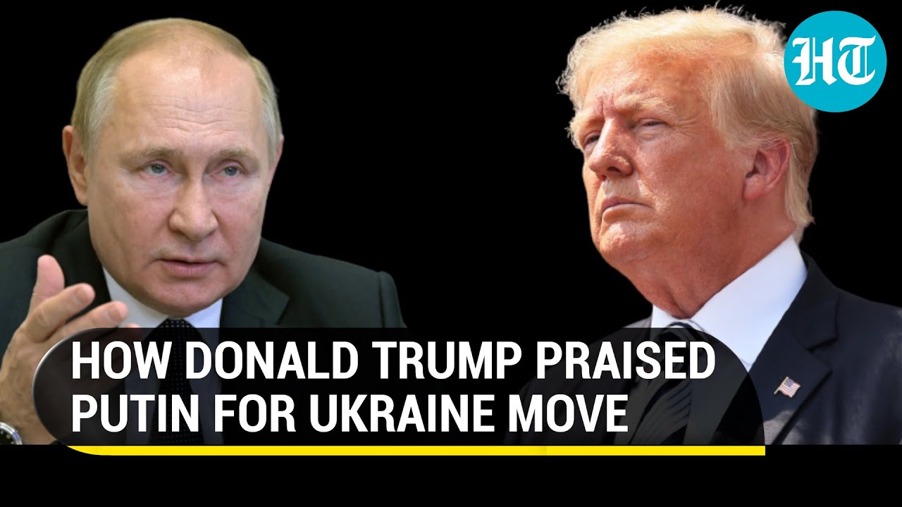 Trump hails Putin for 'smart' Ukraine move; Slams Biden for 'weak response' to Russia I Watch