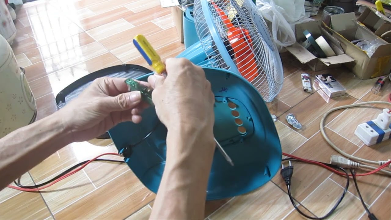 Sửa Công Tắc Quạt Đứng Chi Tiết. Số 1 không ăn điện.