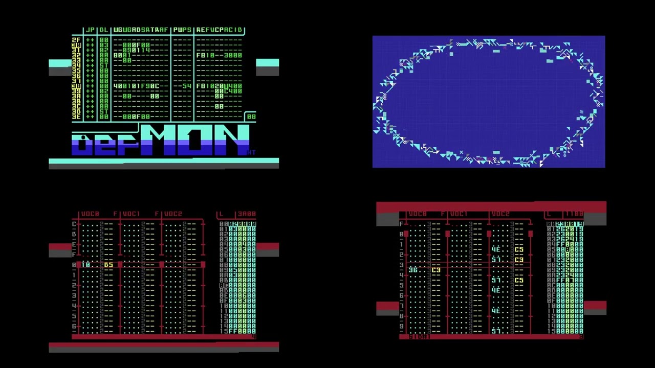 goto80 A/V TXT - Transmission64 2025 music set