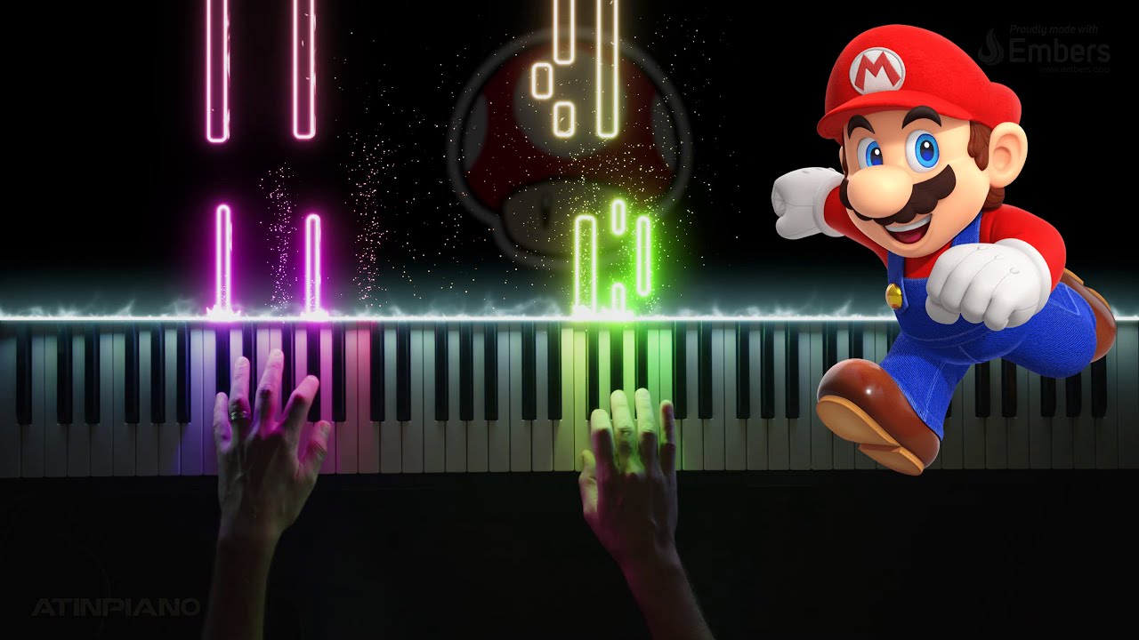 Super Mario Bros - Main Theme (Piano Cover) [FREE SHEETS]