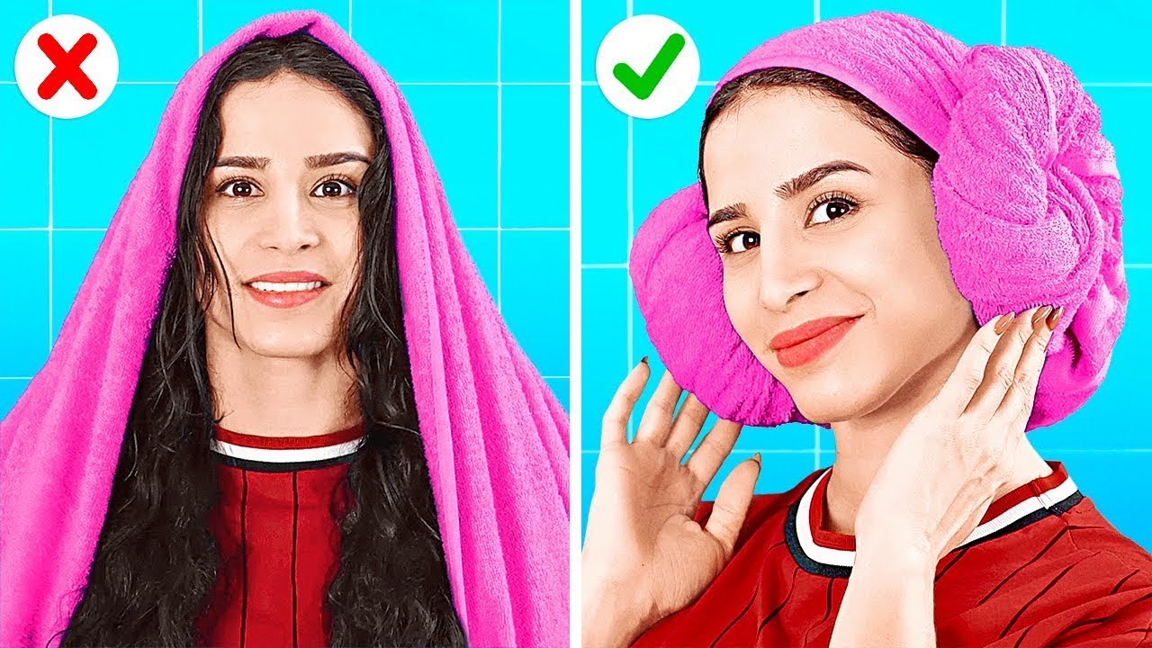 SPRYTNE ŁAZIENKOWE SZTUCZKI || Toaletowe triki, kt&oacute;re pomogą ci w każdej sytuacji od 123 GO Like!