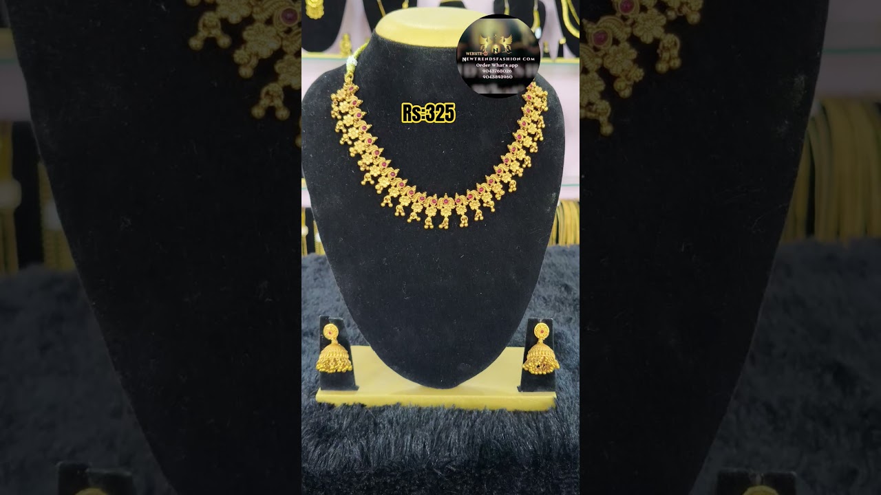 necklace set/9043765026&9043893960  for more models please visit our website order website Newtrends