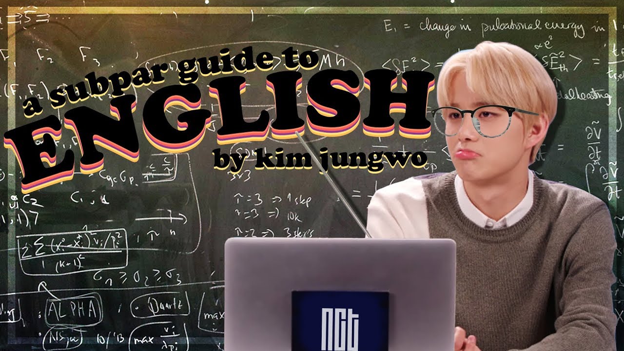 jungwoo, the language expert