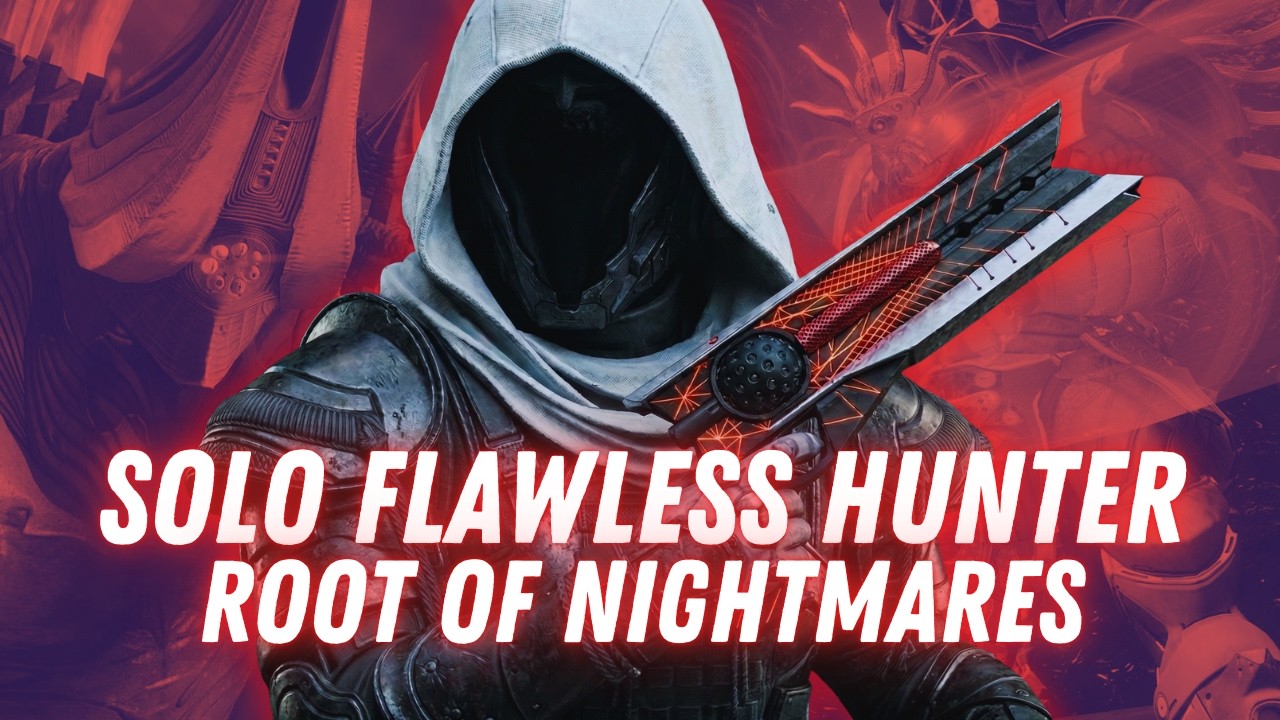 Solo Flawless Root of Nightmares On Hunter {DESTINY 2: RENEGADES}