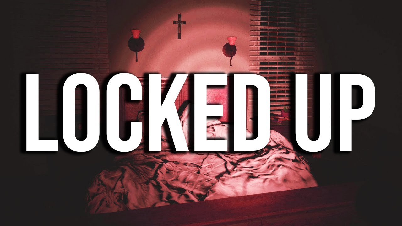 Locked Up... THIS GAME IS SCARY!! STREAMING WITH HEART RATE MONITOR...& CAMERA