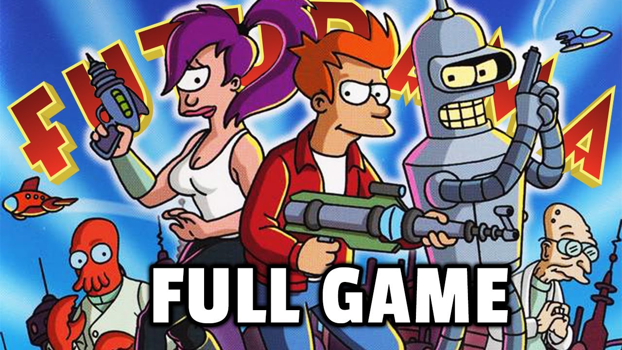 Futurama (video game) - FULL GAME walkthrough | Longplay