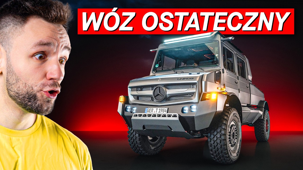 Mercedes chce sprzedawać LUKSUSOWEGO UNIMOGA! - MotoNEWS