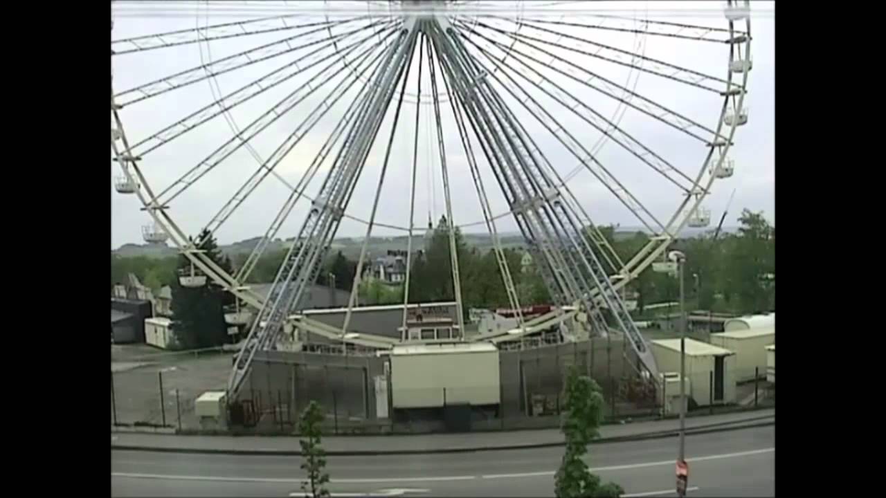 Aufbau Riesenrad - 493. Annaberger KÄT