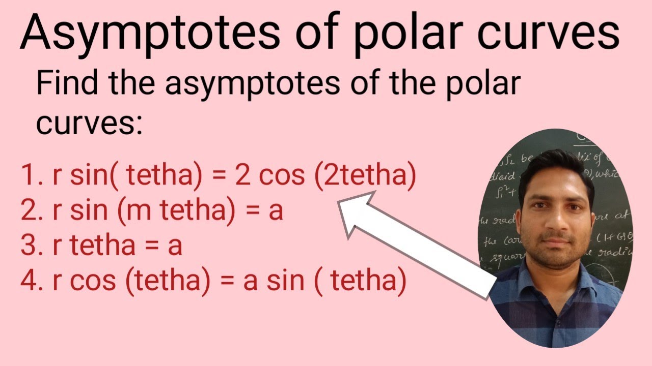 B. Sc. maths ll Asymptotes of polar curves ll