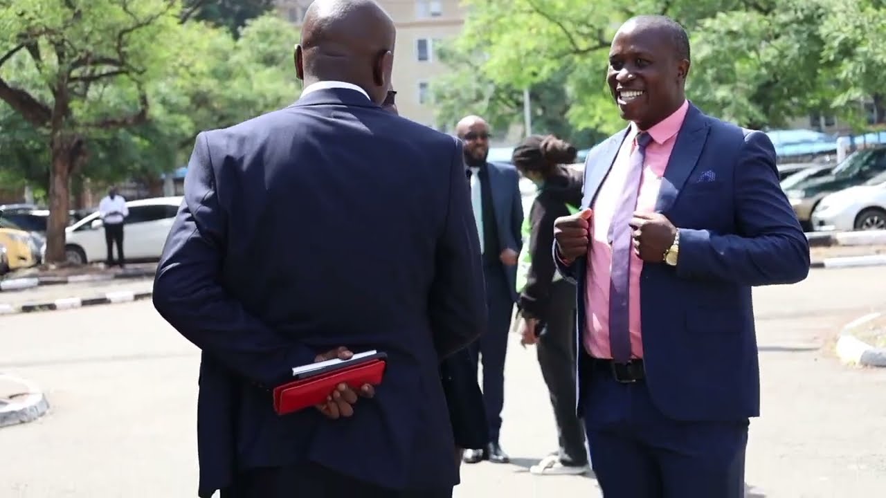 LSK Presidential candidate Peter Wanyama participates in voting exercise at Supreme court