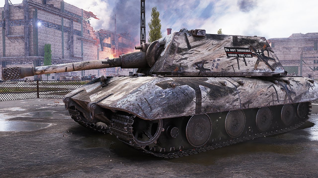 E 100 • 10K DAMAGE 5 KILLS • World of Tanks