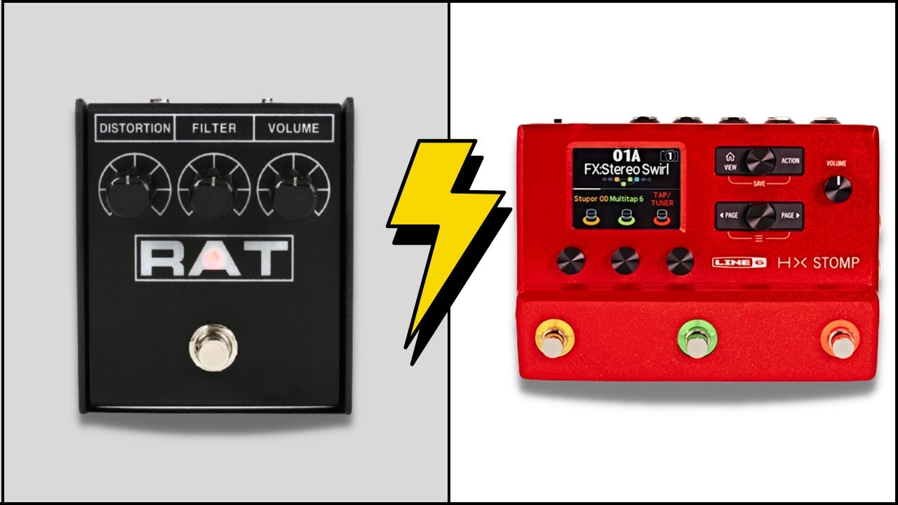 Is Line 6 nailing this pedal's tone? HX Stomp Vermine VS ProCo RAT 2