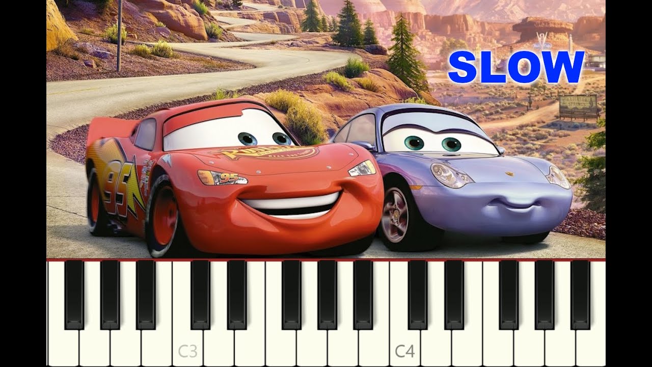 SLOW piano tutorial 
