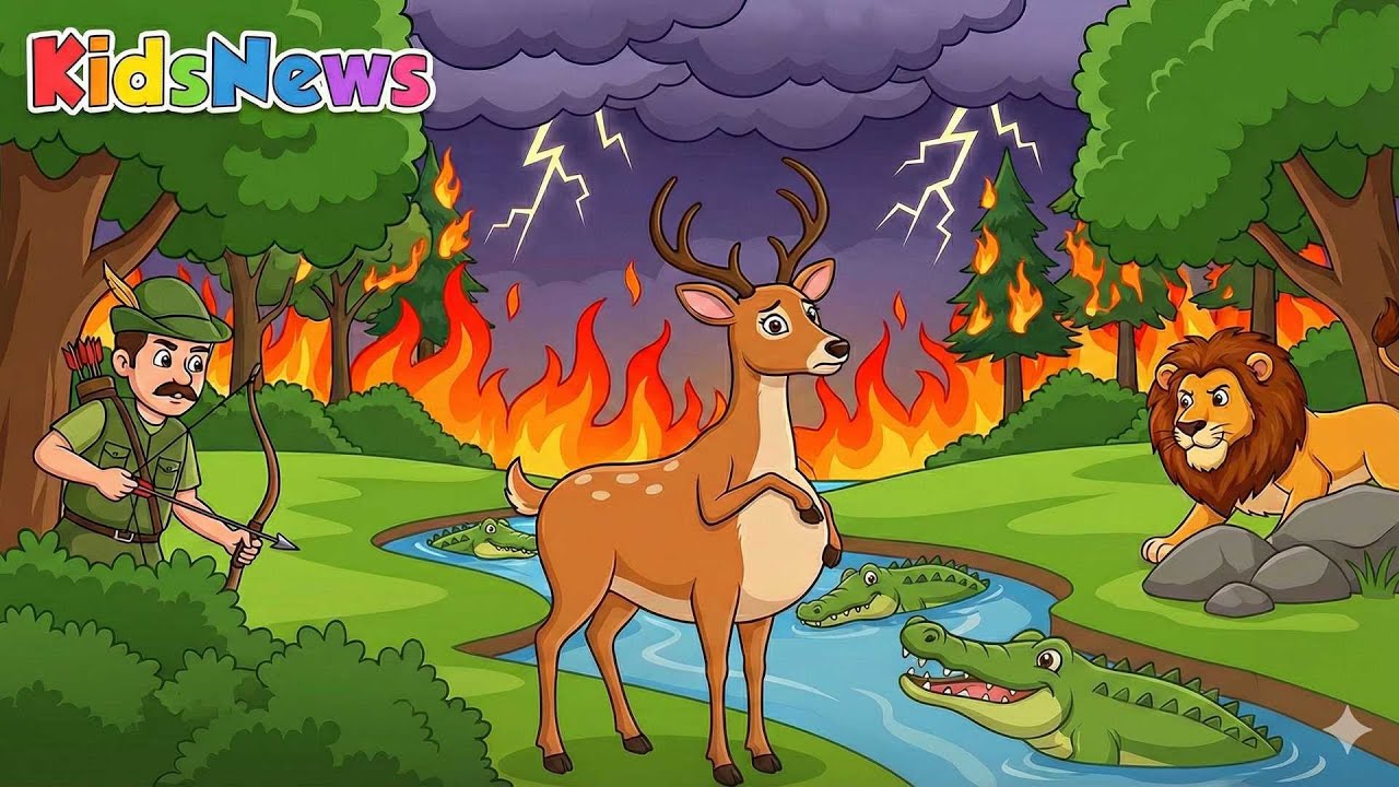 The Brave Deer's escape!