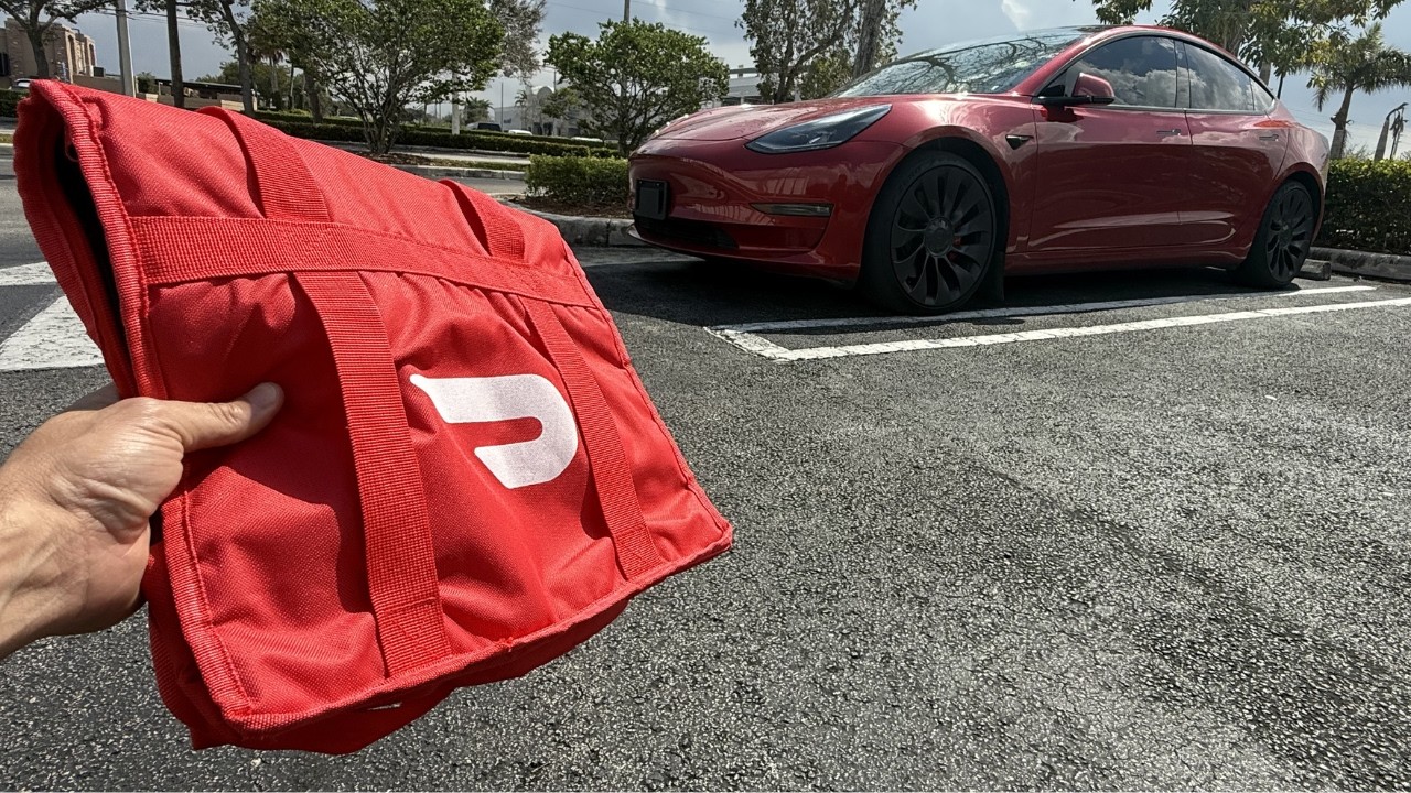 Я позволил системе Tesla FSD управлять моим обеденным перерывом в DoorDash (HW3)