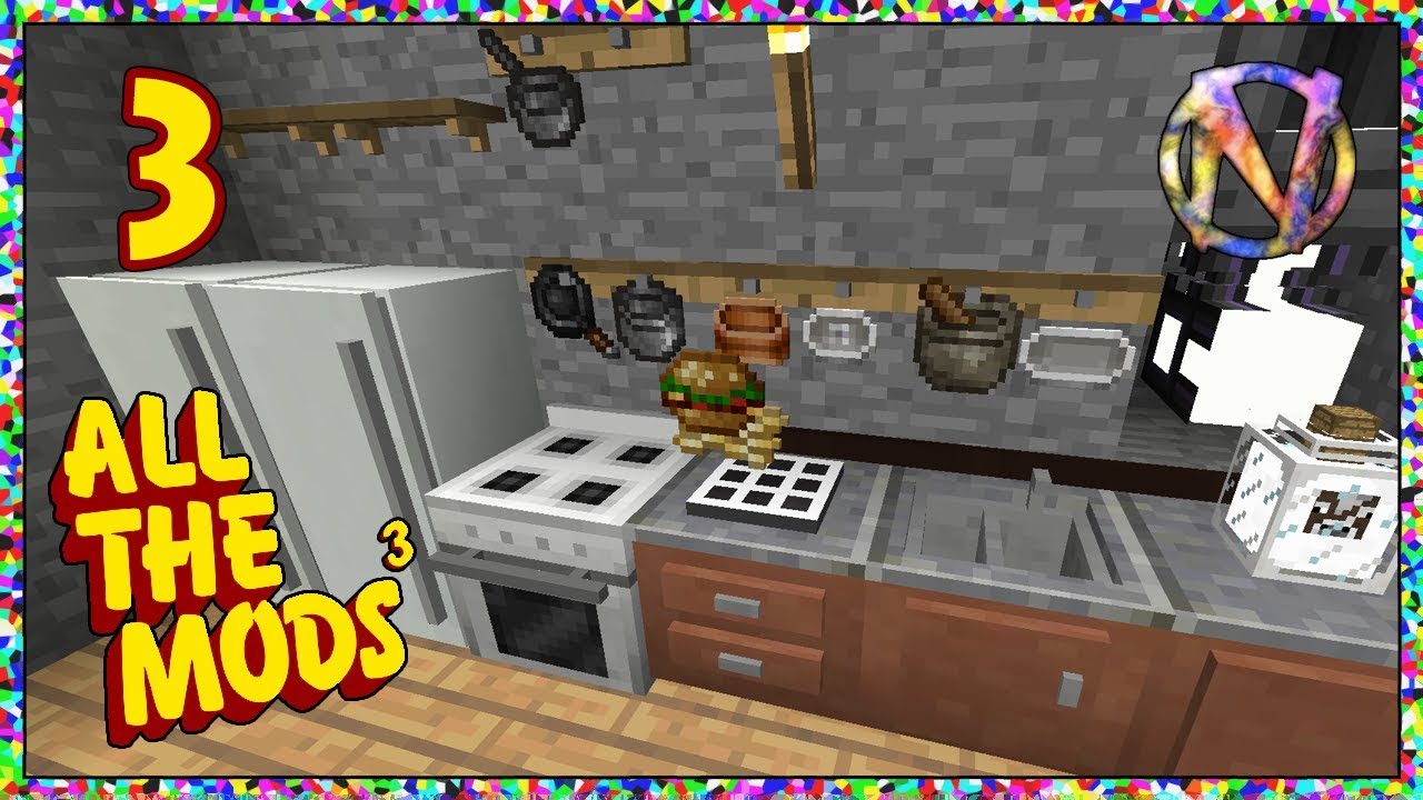 All the Mods 3 - ep 3 - Making a Better Burger