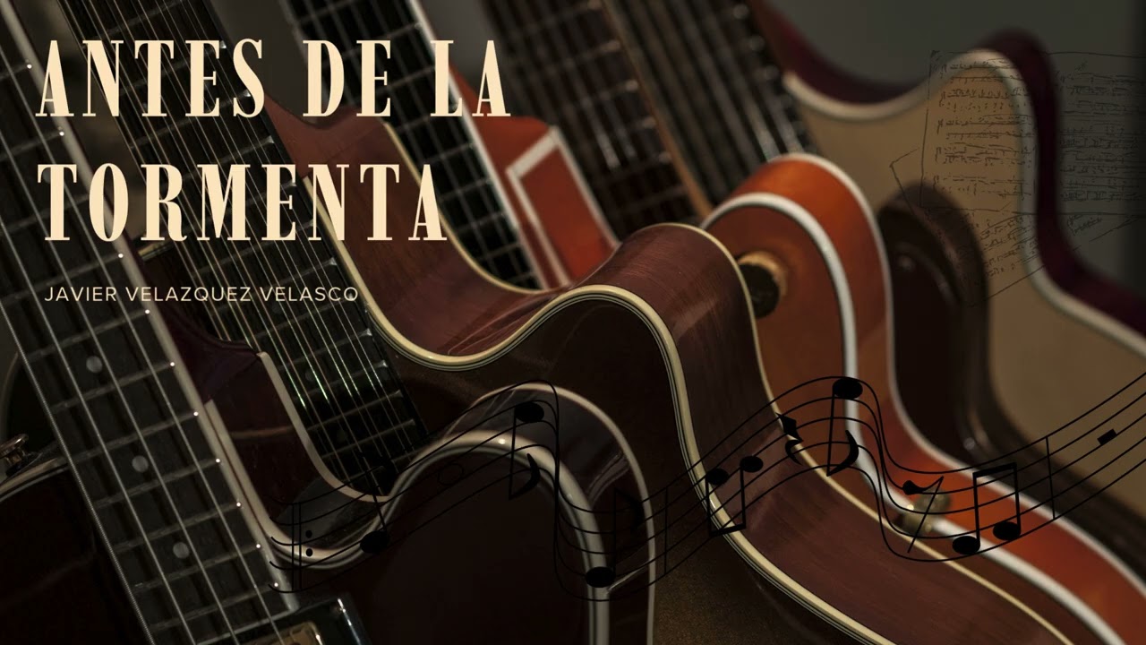 Antes de la tormenta JAVIER VELAZQUEZ VELASCO