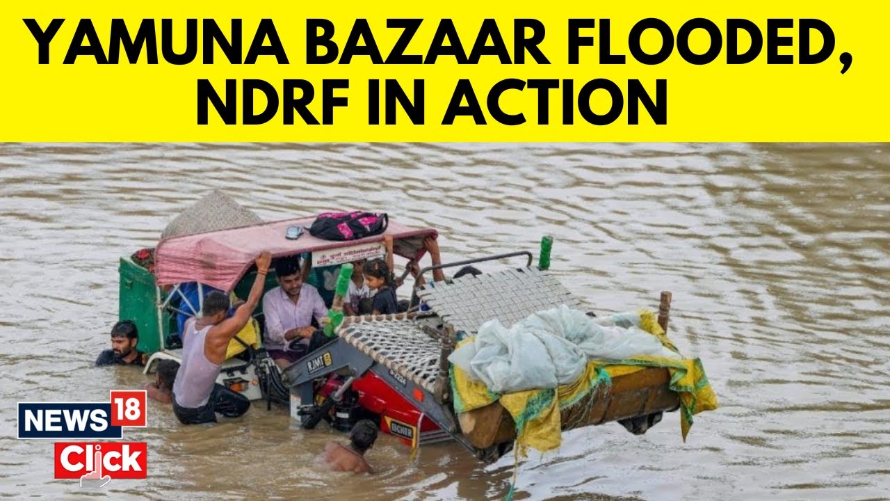 Yamuna River  Breaches Mark | Delhi Rain News | Flood Alert In Delhi | English News | News18