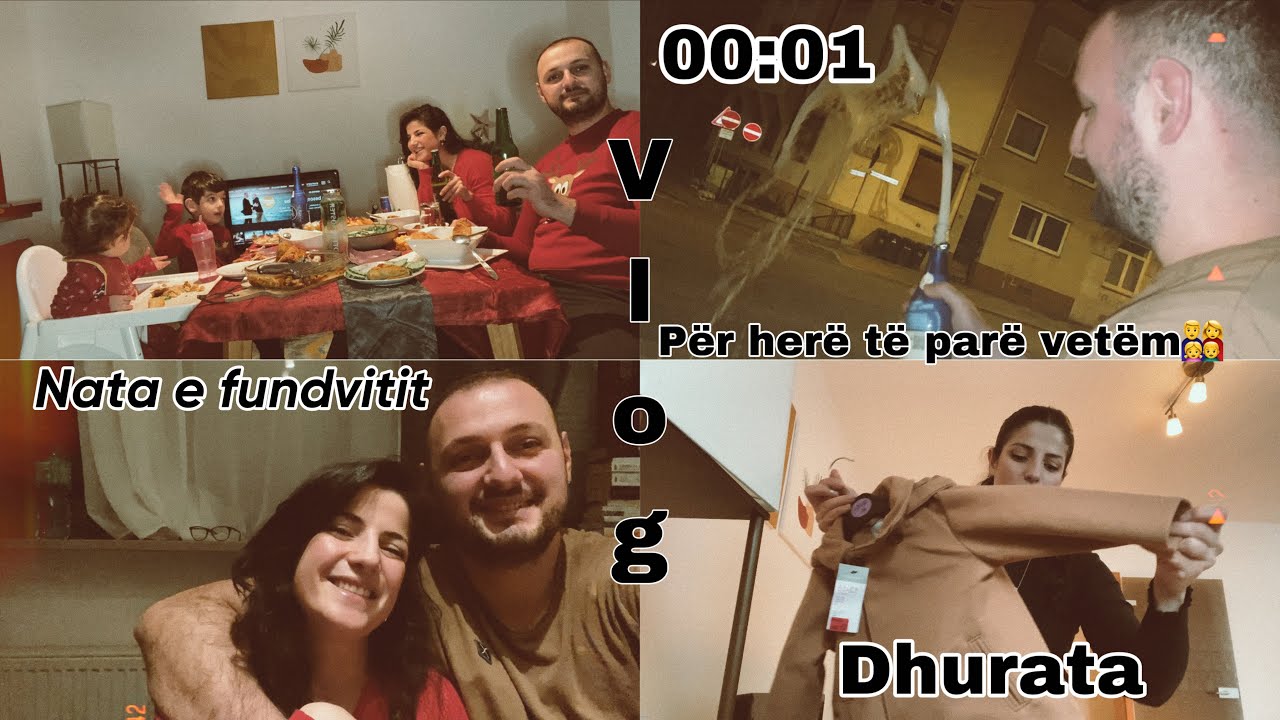 Nata e fundvitit/hapëm dhuratat/primark HAUL/gatuajmë bashkë/hedhim fishekzjarre/vlog/Klaudia #2023