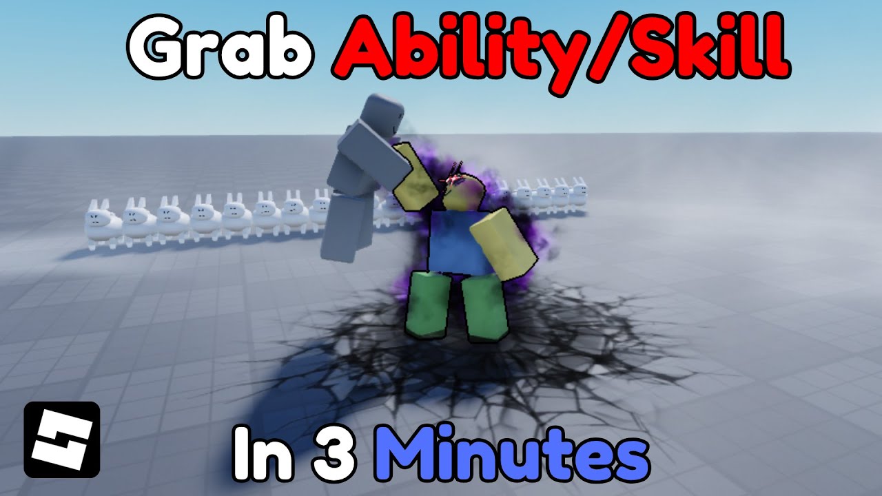How to make Grab Skill In 3 Minutes | Roblox Studio