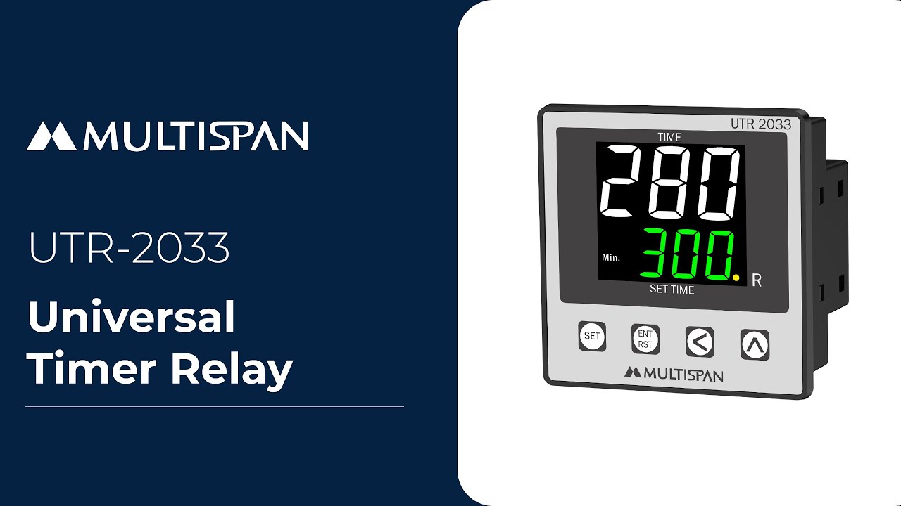 UTR-2033 Multispan Product Instruction Guide: Master Connectivity Like Never Before