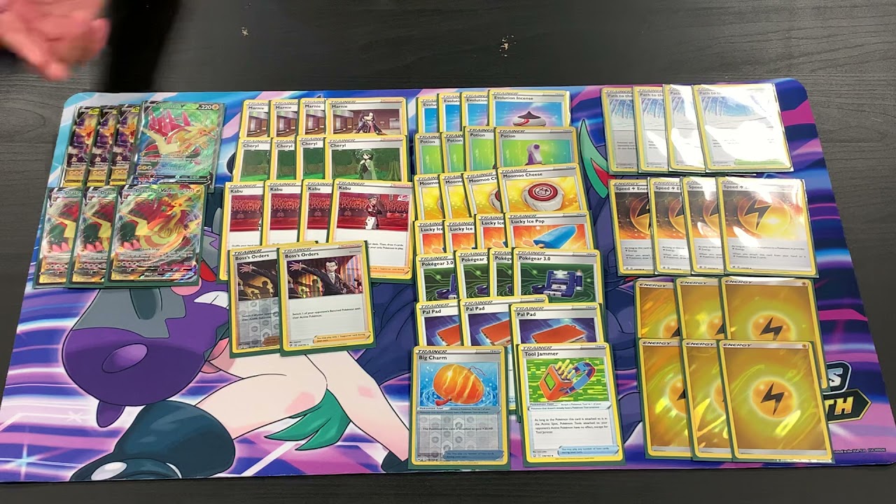 Pok&eacute;mon TCG Standard Dracozolt VMAX Deck Profile!!