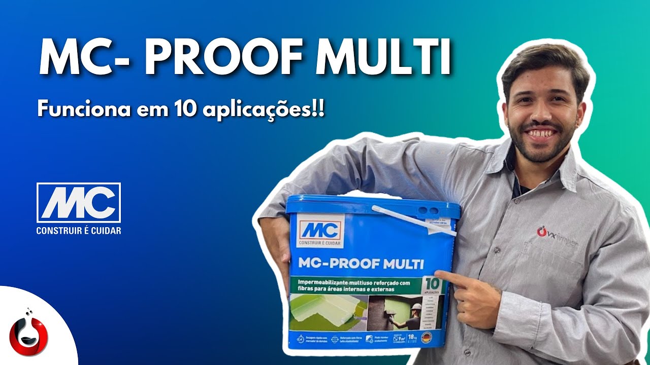 IMPERMEABILIZANTE PARA 10 AMBIENTES COM 1 SOLUÇÃO - CONHEÇA O PROOF MULTIUSO