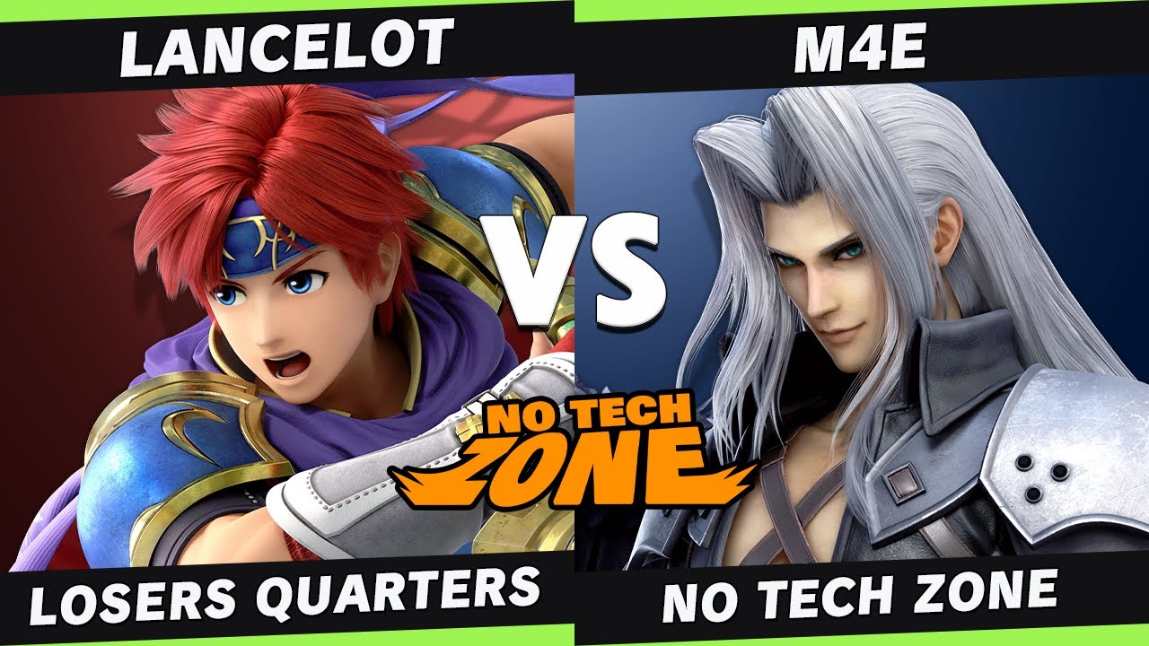 No Tech Zone - Lancelot (Roy) Vs. M4E (Sephiroth / Mr.Game & Watch) - Losers Quarter-Final